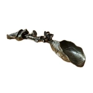 Lotus Tea Shovel Copper Spoon Decoration